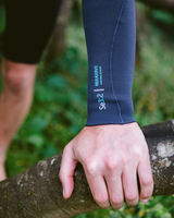 NuWave Session 3/2mm Chest Zip Spring Wetsuit in Black, Meteor X & Petrol