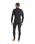The C-Skins Mens NuWave Session 4/3mm Chest Zip Wetsuit in Black, Black X & Silver