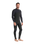 The C-Skins Mens NuWave Session 4/3mm Chest Zip Wetsuit in Black, Black X & Silver