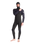 NuWave Session 5/4/3mm Hooded Chest Zip Wetsuit in Black, Black X & White