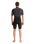 NuWave Session Lite 2/2mm Chest Zip Shorty Wetsuit in Black & Meteor