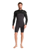 NuWave Session Lite 2/2mm Chest Zip Spring Wetsuit in Meteor & Black