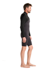 NuWave Session Lite 2/2mm Chest Zip Spring Wetsuit in Meteor & Black