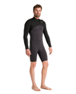 NuWave Session Lite 2/2mm Chest Zip Spring Wetsuit in Meteor & Black