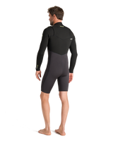 NuWave Session Lite 2/2mm Chest Zip Spring Wetsuit in Meteor & Black