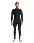NuWave Session Lite 3/2mm Chest Zip Wetsuit in Black
