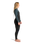 The C-Skins Womens NuWave Surflite 4/3mm Back Zip Wetsuit in Black, Dark Forest & Retro Blue
