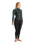 The C-Skins Womens NuWave Surflite 4/3mm Back Zip Wetsuit in Black, Dark Forest & Retro Blue