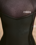NuWave Surflite 5/4mm Back Zip Wetsuit in Black, Rust & Yellow