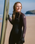 NuWave Surflite 5/4mm Back Zip Wetsuit in Black, Rust & Yellow