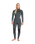 The C-Skins Womens NuWave Solace 3/2mm Chest Zip Wetsuit in Forest Green & Forest Green X