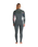 The C-Skins Womens NuWave Solace 3/2mm Chest Zip Wetsuit in Forest Green & Forest Green X