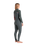 The C-Skins Womens NuWave Solace 3/2mm Chest Zip Wetsuit in Forest Green & Forest Green X