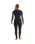 NuWave Solace 4/3mm Chest Zip Wetsuit in Raven Black & Black X