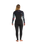 NuWave Solace 4/3mm Chest Zip Wetsuit in Raven Black & Black X