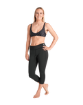 The C-Skins Womens NuWave Solace Lite 1.5mm Wetsuit Leggings in Black, Black & White