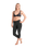 The C-Skins Womens NuWave Solace Lite 1.5mm Wetsuit Leggings in Black, Black & White