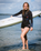 NuWave Solace Lite 2/2mm Front Zip Spring Wetsuit in Black & Tropical