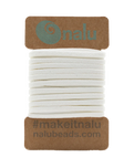 The Nalu Beads White Cord 3M in White