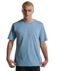 Horizons T-Shirt in Faded Denim