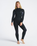 Surflite 5/4mm Back Zip Wetsuit in Raven Black, Black Tie Dye & Black