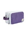 Travel Wash Bag in Heather & Deep Purple