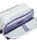 Travel Wash Bag in Heather & Deep Purple