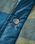 Firelight Sherpa Lined Overshirt in Dusty Olive & Dark Denim Check