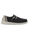 The Hey Dude Shoes Womens Wendy Natural Shoes in Carbon