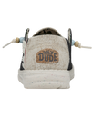 The Hey Dude Shoes Womens Wendy Natural Shoes in Carbon