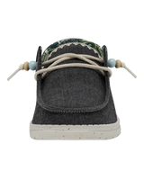 The Hey Dude Shoes Womens Wendy Natural Shoes in Carbon