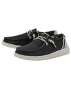 The Hey Dude Shoes Womens Wendy Natural Shoes in Carbon