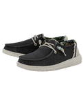 The Hey Dude Shoes Womens Wendy Natural Shoes in Carbon