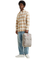 The Levi's® L Pack Standard Issue Backpack in Light Grey