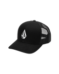 Full Stone Cheese Trucker Cap in Black