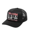 The Volcom Mens Froth Trucker Cap in Black