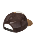 The Volcom Mens Full Stone Trucker Cap in Pale Khaki
