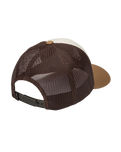 The Volcom Mens Full Stone Trucker Cap in Pale Khaki