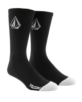 Full Stone Socks (3 Pack) in Black