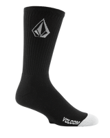 Full Stone Socks (3 Pack) in Black