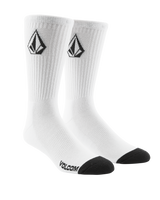 Full Stone Socks (3 Pack) in White