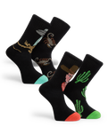 Mickey Mason Socks (2 Pack) in Multi