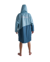 Advance Long Sleeved Changing Robe in Blue & Light Grey