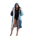 Advance Long Sleeved Changing Robe in Blue & Light Grey