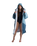 Advance Long Sleeved Changing Robe in Blue & Light Grey