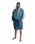 Advance Long Sleeved Changing Robe in Blue & Light Grey