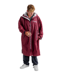 Advance Long Sleeved in Burgundy & Silver Grey