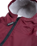 Advance Long Sleeved in Burgundy & Silver Grey