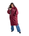 Advance Long Sleeved in Burgundy & Silver Grey