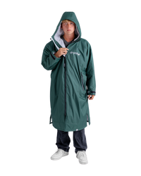 Advance Long Sleeved in Dark Green & Nimbus Cloud